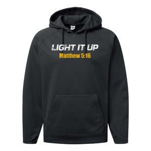 Light It UP Performance Fleece Hoodie