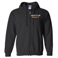 Light It UP Full Zip Hoodie