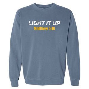 Light It UP Garment-Dyed Sweatshirt