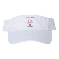 Light It Up Red Autism Acceptance Awareness Visor