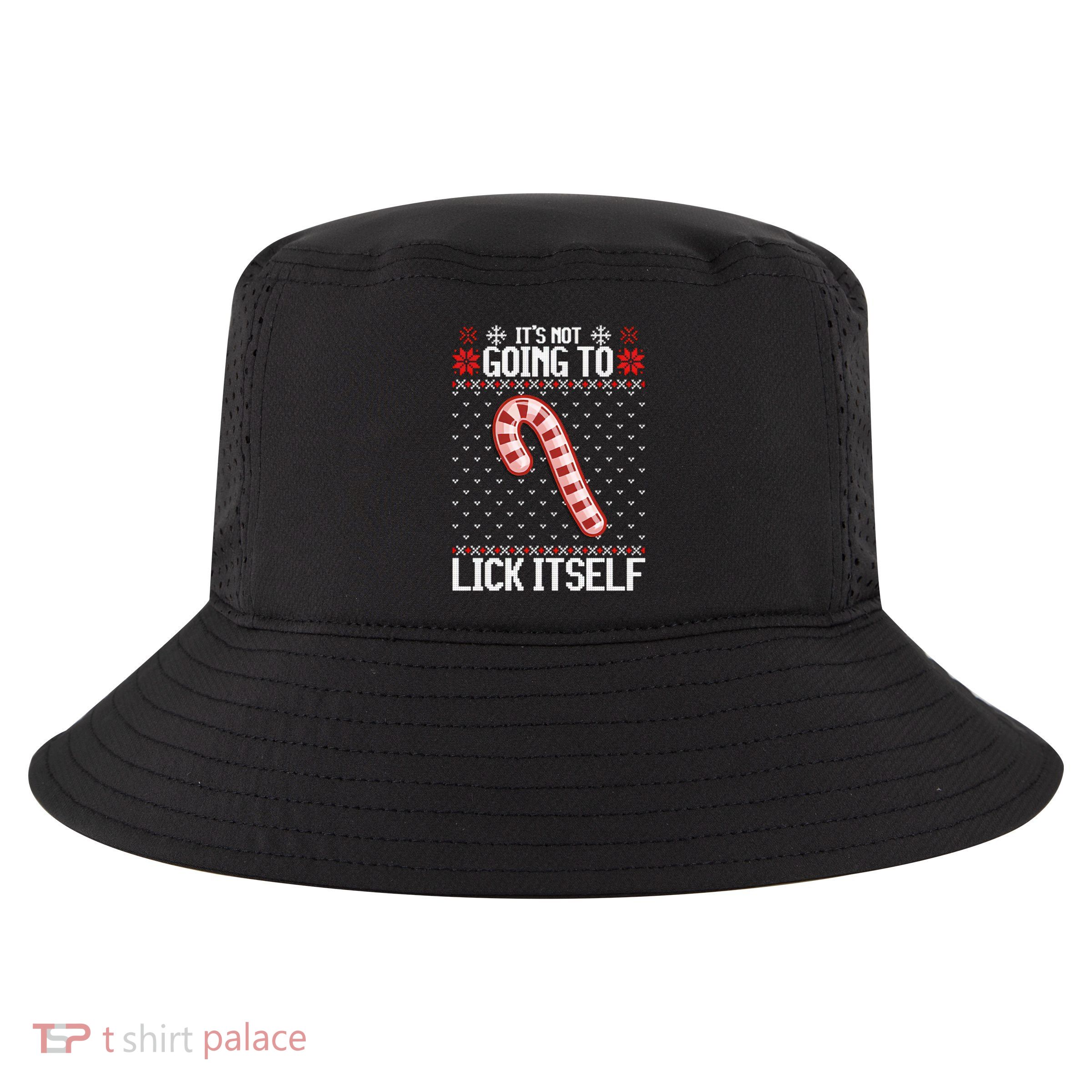 Lick Itself Ugly Christmas Sweater Cool Comfort Performance Bucket Hat