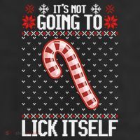 Lick Itself Ugly Christmas Sweater Cool Comfort Performance Bucket Hat