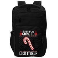 Lick Itself Ugly Christmas Sweater Impact Tech Backpack