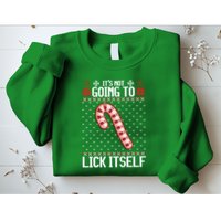 Lick Itself Ugly Christmas Sweater Sweatshirt