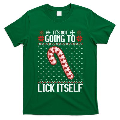 Lick Itself Ugly Christmas Sweater T-Shirt