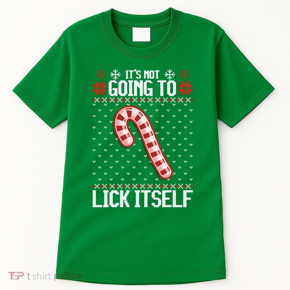 Lick Itself Ugly Christmas Sweater Tall T-Shirt