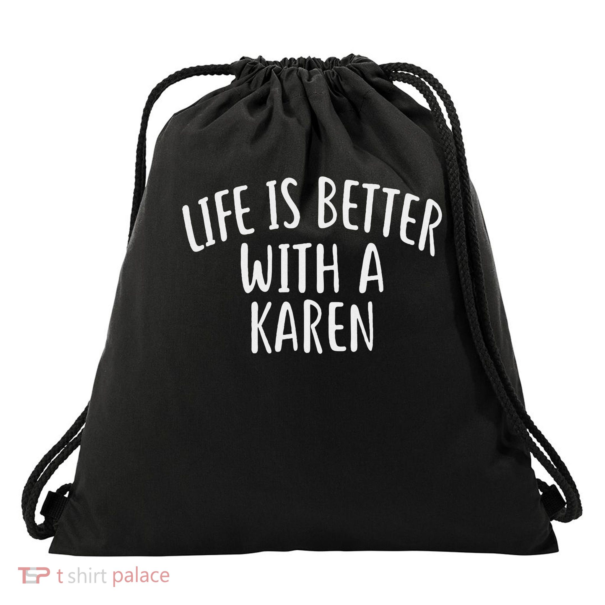 Life Is Unruly When You're Drinkin' Truly Beach Vacation Drawstring Bag