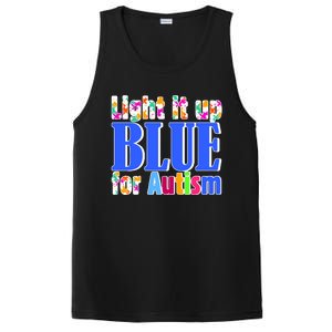 Light It Up Blue For Autism Awareness Month PosiCharge Competitor Tank