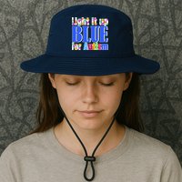 Light It Up Blue For Autism Awareness Month Bucket Hat
