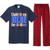 Light It Up Blue For Autism Awareness Month Pajama Set