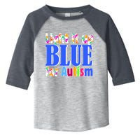 Light It Up Blue For Autism Awareness Month Toddler Fine Jersey T-Shirt