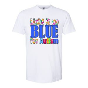 Light It Up Blue For Autism Awareness Month Softstyle CVC T-Shirt