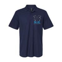 Light It Up Blue For Autism Awareness Month Softstyle Adult Sport Polo