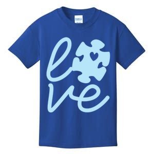 Light It Up Blue Utism Meaningful Gift Autism Awareness Graphic Gift Kids T-Shirt