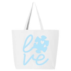 Light It Up Blue Utism Meaningful Gift Autism Awareness Graphic Gift 25L Jumbo Tote