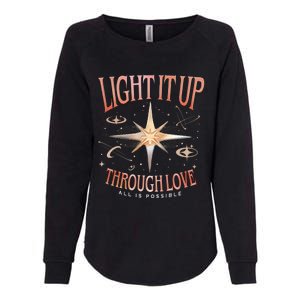 Light It Up Bryce Quinlan Womens California Wash Sweatshirt