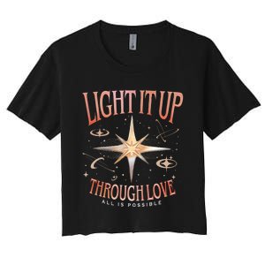 Light It Up Bryce Quinlan Women's Crop Top Tee