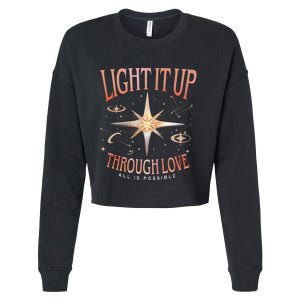 Light It Up Bryce Quinlan Cropped Pullover Crew