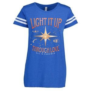 Light It Up Bryce Quinlan Enza Ladies Jersey Football T-Shirt