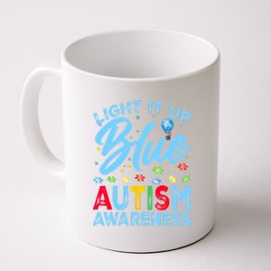 Light It Up Blue Autism Awareness Coffee Mug