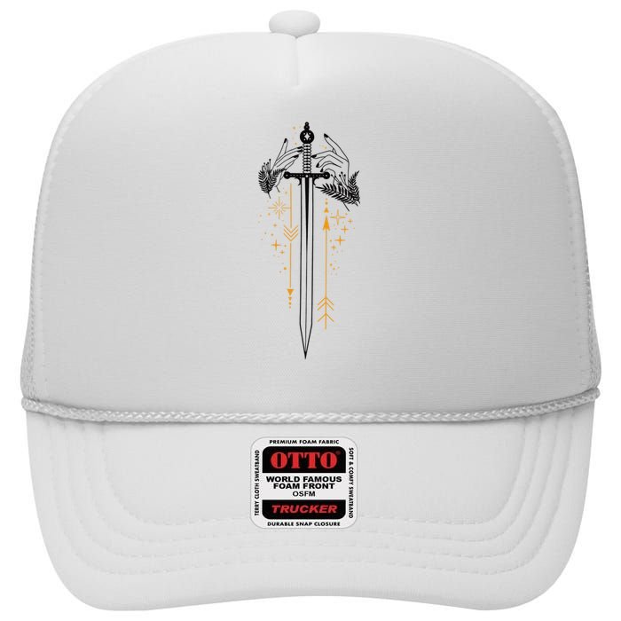 Light It Up Crescent City Starborn High Crown Mesh Back Trucker Hat