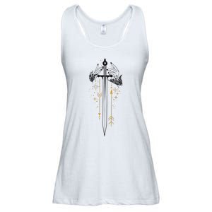 Light It Up Crescent City Starborn Ladies Essential Flowy Tank