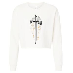 Light It Up Crescent City Starborn Cropped Pullover Crew