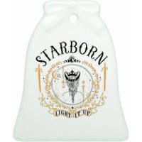 Light It Up Crescent City Starborn Ceramic Bell Ornament