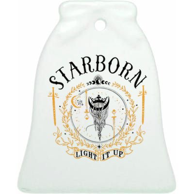 Light It Up Crescent City Starborn Ceramic Bell Ornament