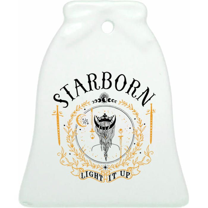 Light It Up Crescent City Starborn Ceramic Bell Ornament