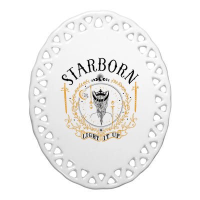 Light It Up Crescent City Starborn Ceramic Oval Ornament