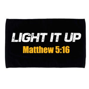 Light It UP Premium Microfiber Hand Towel