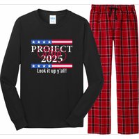 Look It Up Yall Stop Project 2025 Long Sleeve Pajama Set