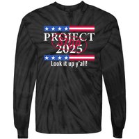 Look It Up Yall Stop Project 2025 Tie-Dye Long Sleeve Shirt