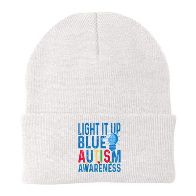 Light It Up Blue Autism Awareness Beanie