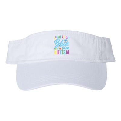 Light It Up Blue Autism Awareness Sweat Visor