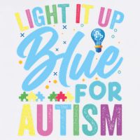 Light It Up Blue Autism Awareness Sweat Wool Snapback Cap