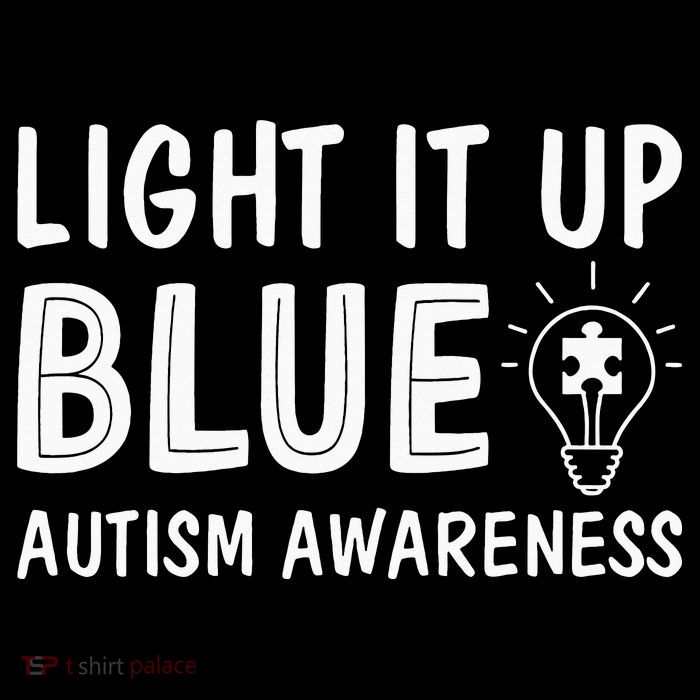 Light It Up Blue Autism I Wear Blue 7-Panel Snapback Hat