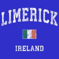 Limerick Ireland Vintage Athletic Sports Design Meaningful Gift Button