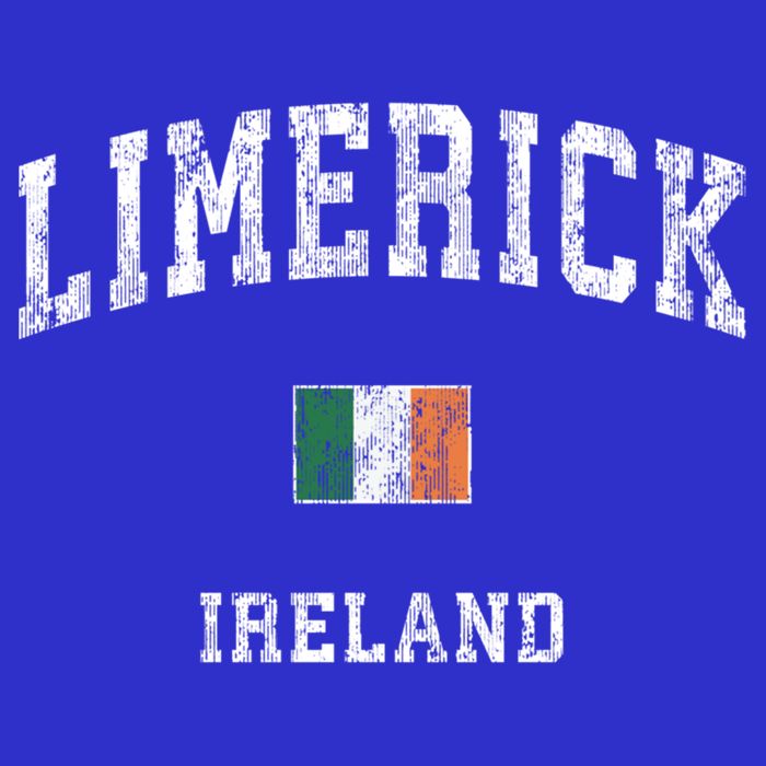 Limerick Ireland Vintage Athletic Sports Design Meaningful Gift Button