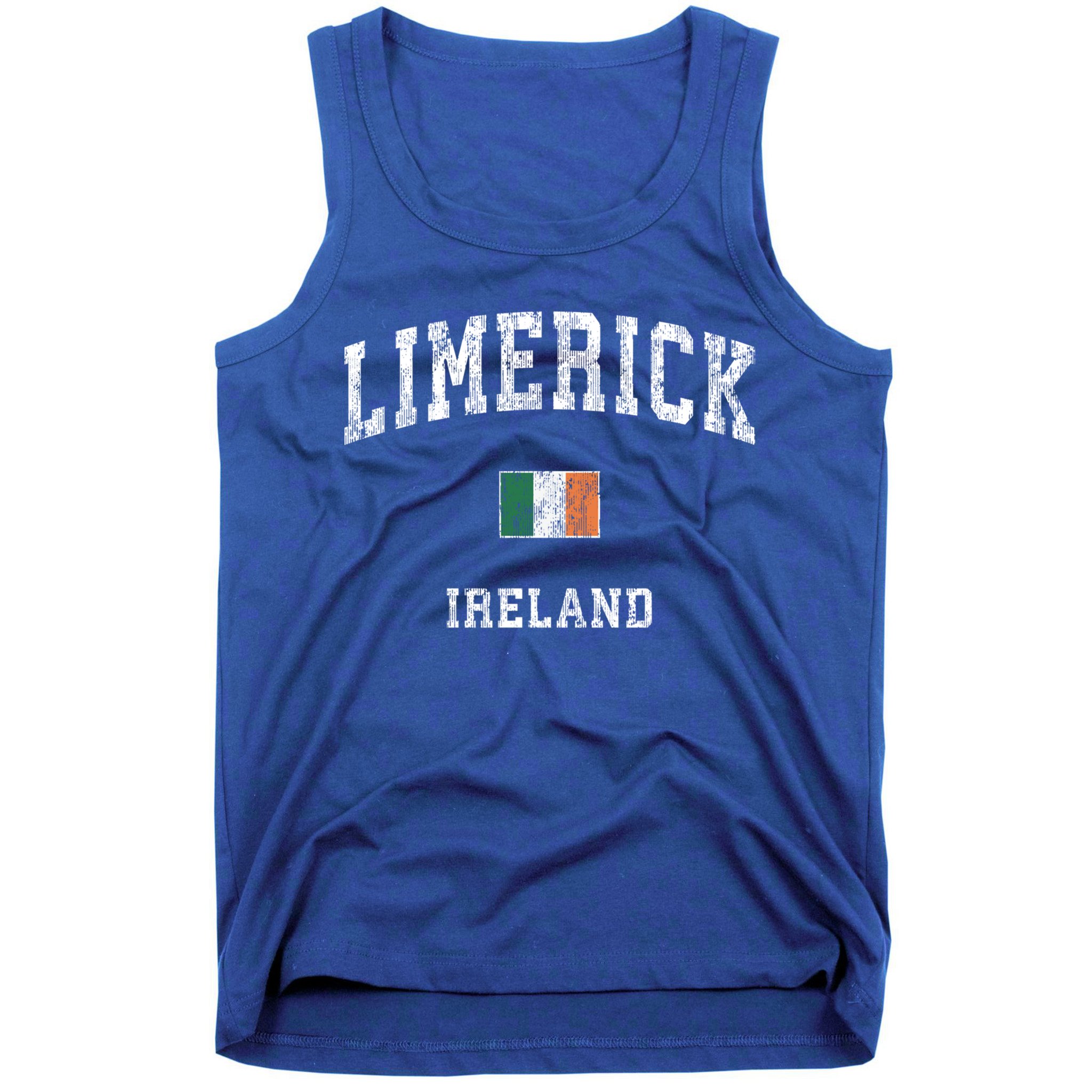 Limerick Ireland Vintage Athletic Sports Design Meaningful Gift Tank Top