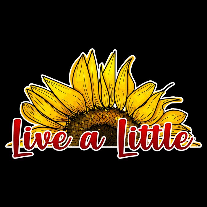 Live A Little Sunflower Mug