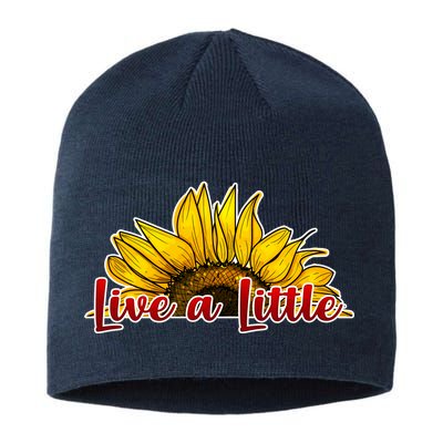 Live A Little Sunflower Sustainable Beanie