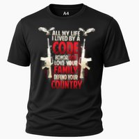 Live By A Code Cooling Performance Crew T-Shirt