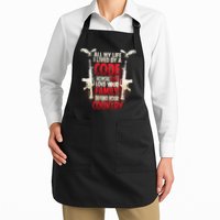 Live By A Code Apron