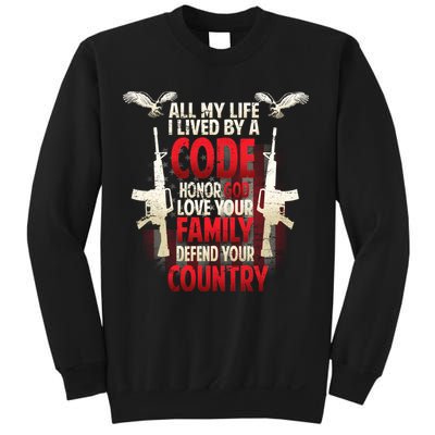 Live By A Code Sweatshirt