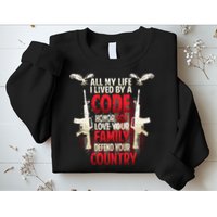 Live By A Code Sweatshirt
