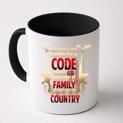 Live By A Code Mug