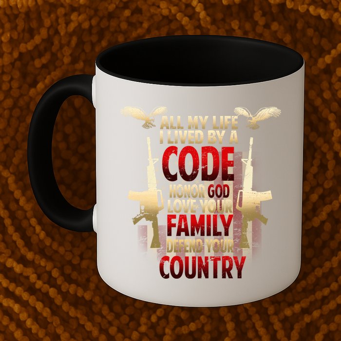 Live By A Code Mug