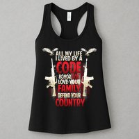 Live By A Code Womens Tank Top
